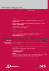 Revista Brasileira de Direito Público chega a sua 35ª edição