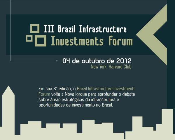 Fórum de Investimentos em Infraestrutura no Brasil reúne líderes do setor em Nova York