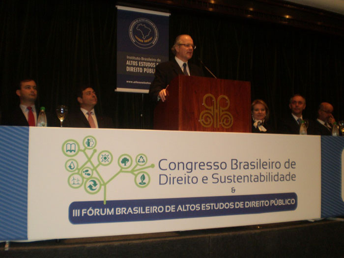 Abertura do Congresso Brasileiro de Direito e Sustentabilidade